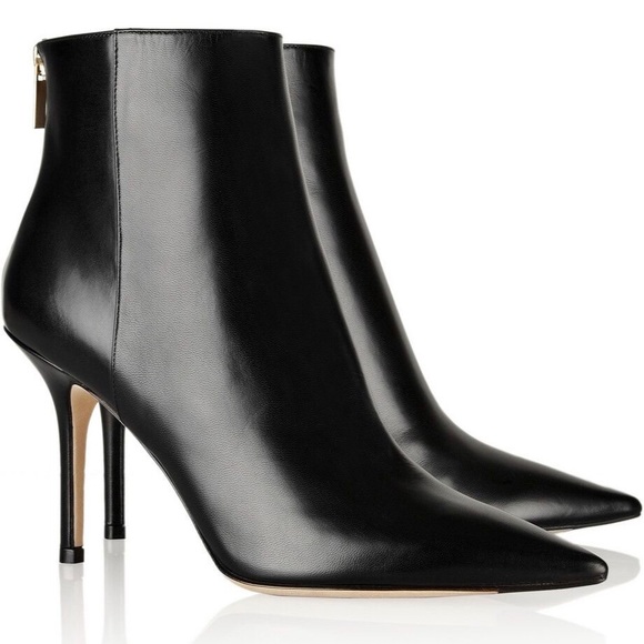 jimmy choo black ankle boots